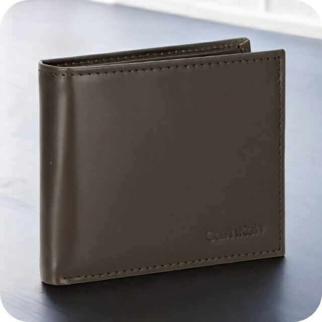 カルバンクライン 二つ折り財布 メンズ ブランド Calvin Klein 31CK330001 ブラウン 31CK330001-200