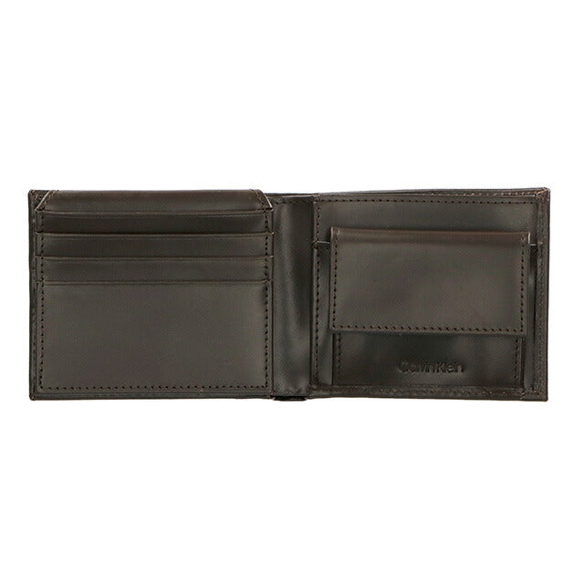 カルバンクライン 二つ折り財布 メンズ ブランド Calvin Klein 31CK330001 ブラウン 31CK330001-200