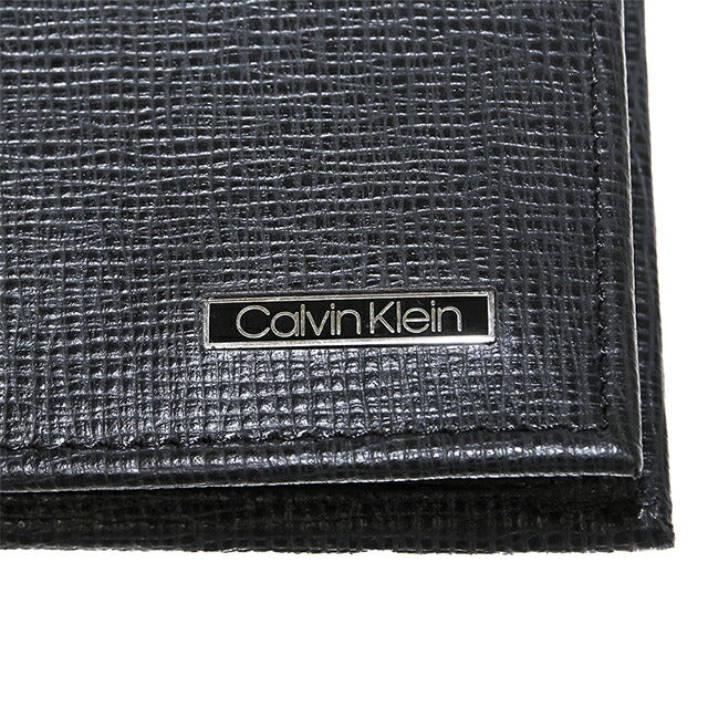 カルバンクライン 二つ折り財布 メンズ ブランド Billfold With Coin Pocket 革 レザーウォレット 小銭入れ キーリング 31CK330014 31CK330014