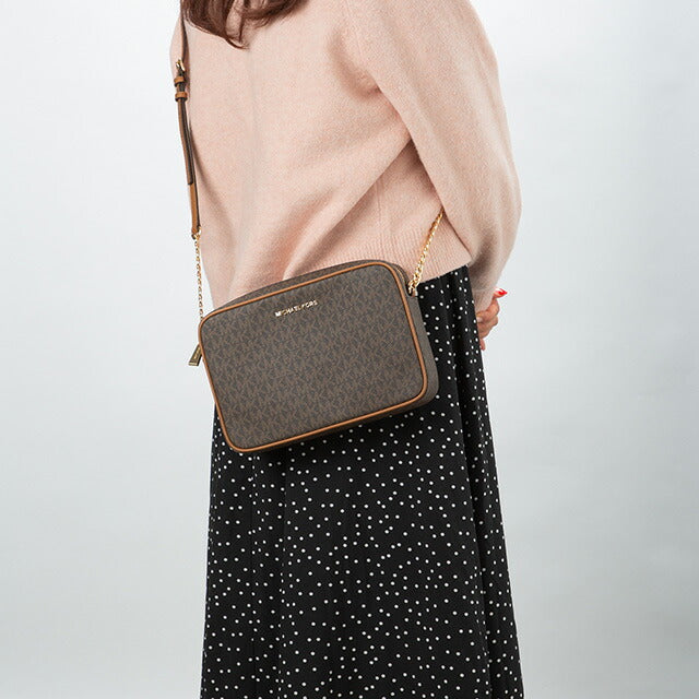 マイケルコース ショルダーバッグ レディース ブランド MICHAEL KORS 32F1GJ6C7B ダークブラウン 32F1GJ6C7B-200