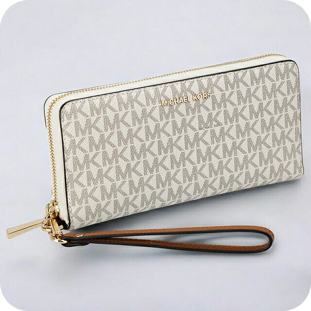 マイケルコース 長財布 メンズ レディース ブランド MICHAEL KORS 32F1GJ6E7B バニラホワイト 32F1GJ6E7B-150
