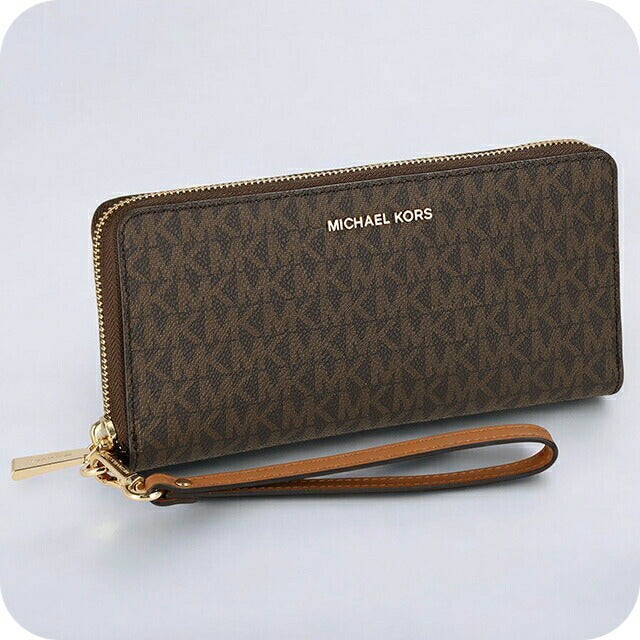 マイケルコース 長財布 メンズ レディース ブランド MICHAEL KORS 32F1GJ6E7B ダークブラウン 32F1GJ6E7B-200