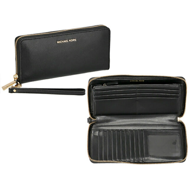マイケルコース 長財布 メンズ レディース ブランド MICHAEL KORS 32S5GTVE9L ブラック 32S5GTVE9L-001