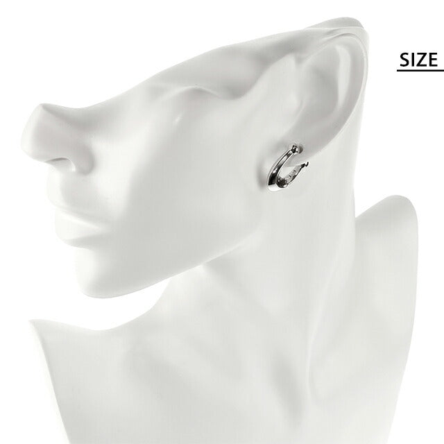 コーチ ピアス レディース ブランド COACH フープ 両耳用 351447 RHO 030 シルバー アクセサリー 351447RHO030