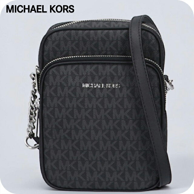 マイケルコース ショルダーバッグ レディース アウトレットブランド MICHAEL KORS ジェットセット トラベル 35F1STVC2B-BK BLACK 35F1STVC2B-BK
