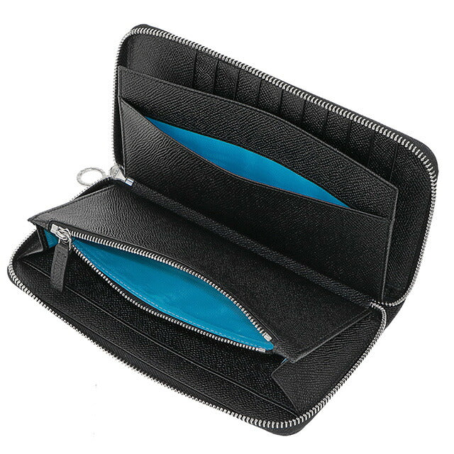 ブルガリ オーガナイザー メンズ ブランド BVLGARI レザー 36710 BLK ブラック 36710-BLK