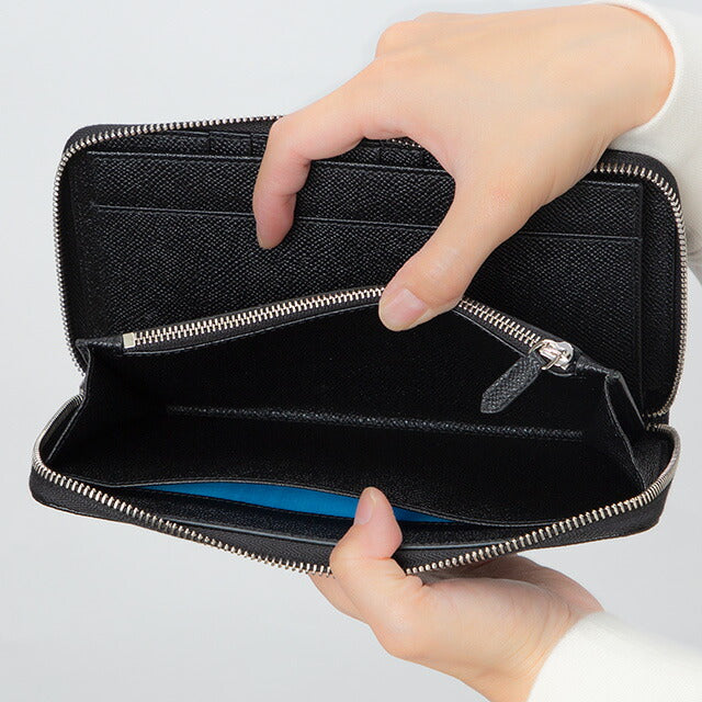 ブルガリ オーガナイザー メンズ ブランド BVLGARI レザー 36710 BLK ブラック 36710-BLK