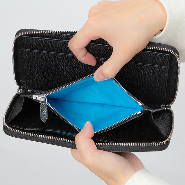 ブルガリ オーガナイザー メンズ ブランド BVLGARI レザー 36710 BLK ブラック 36710-BLK