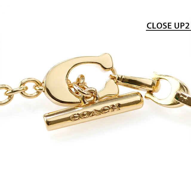 コーチ ブレスレット レディース ブランド COACH ロゴ 376745 GLD 710 ゴールド アクセサリー 376745GLD710