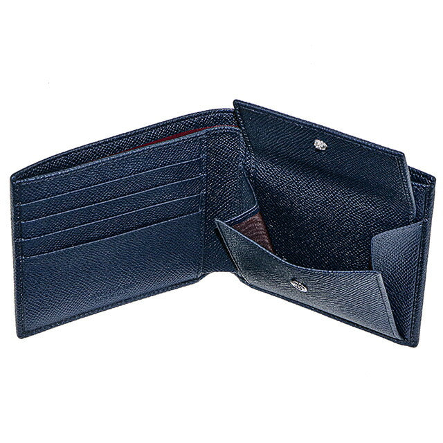 ブルガリ 二つ折り財布 メンズ ブランド BVLGARI 39324 DSAP デニムサファイア ウォレット 高級 おしゃれ プレゼント 実用的