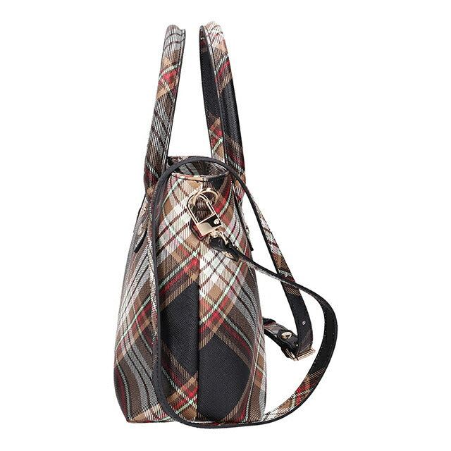 ヴィヴィアン ウエストウッド ハンドバッグ レディース ブランド Vivienne Westwood ダービー ロゴ 2WAY 4204007TU D101 4204007TU-D101
