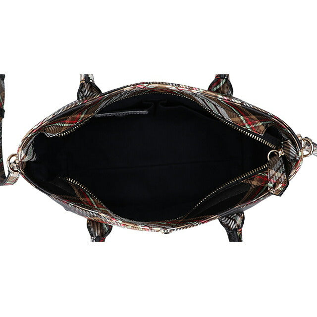 ヴィヴィアン ウエストウッド ハンドバッグ レディース ブランド Vivienne Westwood ダービー ロゴ 2WAY 4204007TU D101 4204007TU-D101