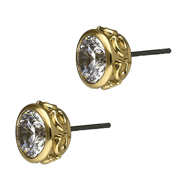 Coach earrings ladies brand COACH 423484 GD111 gold accessories