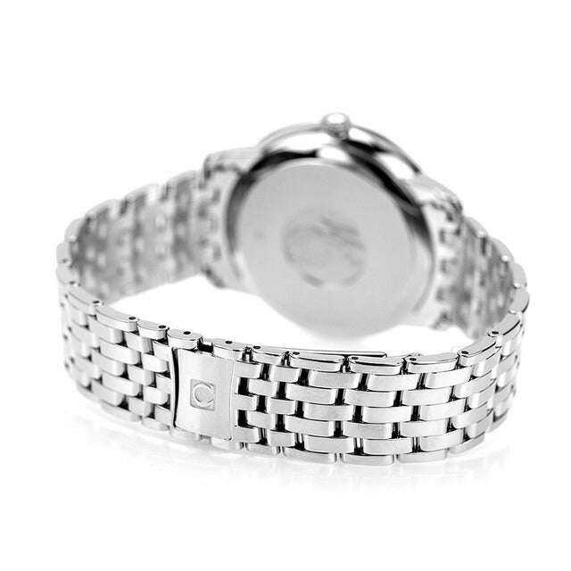 オメガ デビル プレステージ コーアクシャル クロノメーター 39.5mm 自動巻き 腕時計 ブランド メンズ OMEGA 424.10.40.20.01.002 ブラック 424-10-40-20-01-002