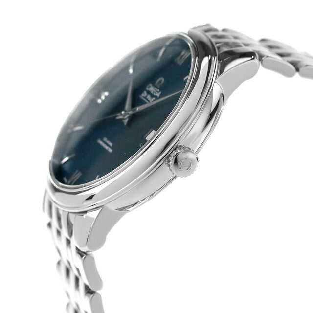 オメガ デビル プレステージ 39.5mm 自動巻き ダークブルー 424.10.40.20.03.001 OMEGA メンズ 腕時計 時計 424-10-40-20-03-001