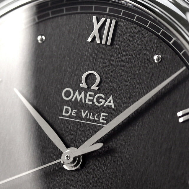 オメガ デビル プレステージ 39.5mm 自動巻き 腕時計 ブランド メンズ OMEGA 424.13.40.20.01.002 アナログ ブラック 黒 スイス製 424-13-40-20-01-002