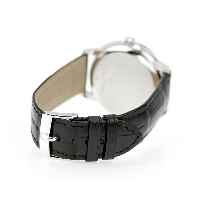 オメガ デビル プレステージ 39.5MM 自動巻き メンズ 424.13.40.20.02.001 OMEGA 腕時計 ブラック 新品 時計 424-13-40-20-02-001