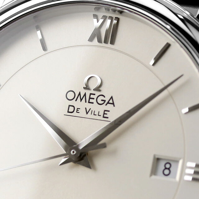 オメガ デビル プレステージ 39.5MM 自動巻き メンズ 424.13.40.20.02.001 OMEGA 腕時計 ブラック 新品 時計 424-13-40-20-02-001