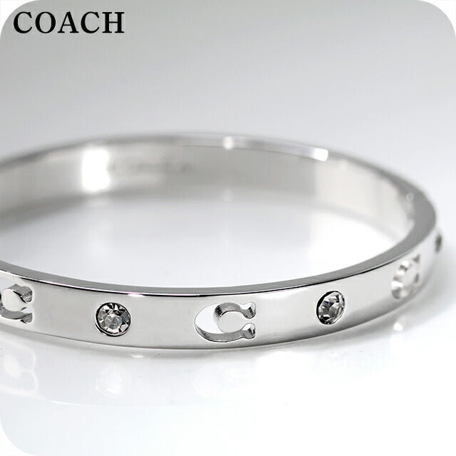 COACHバングル(シルバー) COACH（コーチ） バングル レディース Cモチーフ ブレスレット