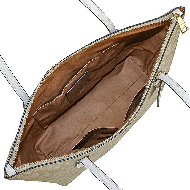 コーチ トートバッグ レディース ブランド COACH シグネチャー 4455 IMDQC 1 ライトベージュ/ホワイト 4455-IMDQC-1