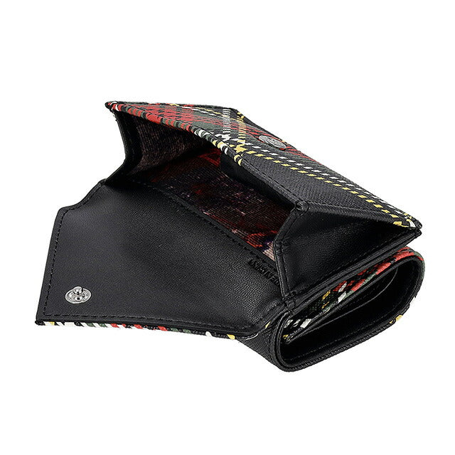 ヴィヴィアン・ウエストウッド 三つ折り財布 レディース ブランド Vivienne Westwood 5115002FW-S0022 CHELSEA TARTAN マルチカラー ウォレット 高級 おしゃれ プレゼント 実用的