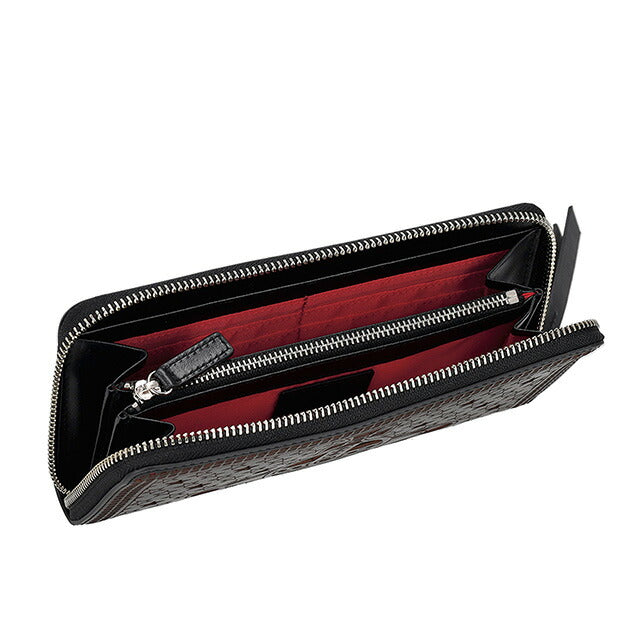 ヴィヴィアン・ウエストウッド 長財布 レディース ブランド Vivienne Westwood 5106005MW-L00CP SHINY BLACK/RED ブラック/レッド ウォレット 高級 おしゃれ プレゼント 実用的