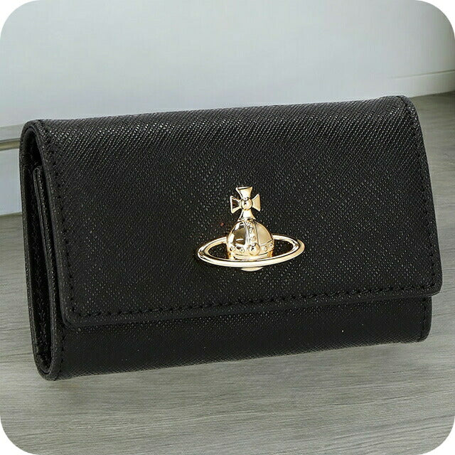 ヴィヴィアン・ウエストウッド キーケース レディース ブランド Vivienne Westwood 51020001 ブラック 51020001SAFF-BLK-N403
