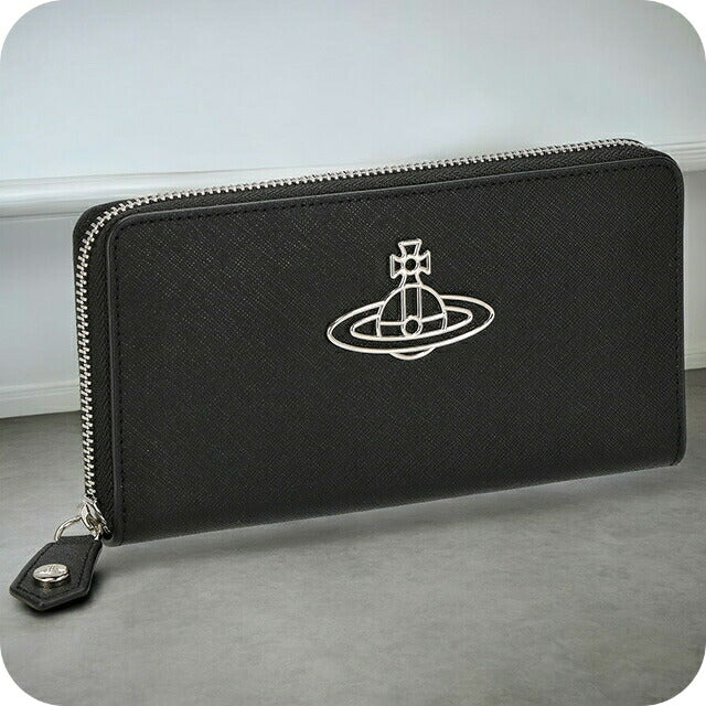 ヴィヴィアン・ウエストウッド 長財布 レディース ブランド Vivienne Westwood 51050003 ブラック 51050003SAFF-BLK-N402