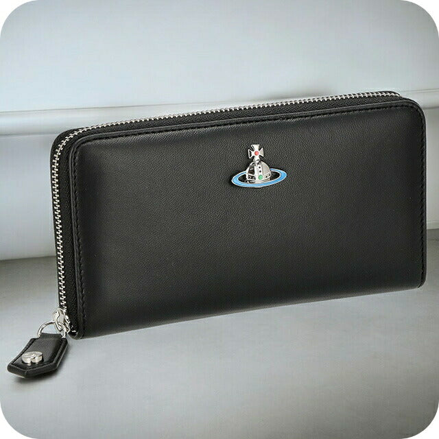 ヴィヴィアン・ウエストウッド 長財布 レディース ブランド Vivienne Westwood レザー 51050023 ブラック 51050023NAPPA-BLK-N403