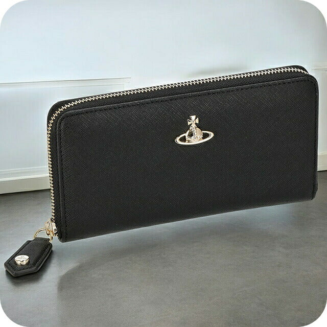 ヴィヴィアン・ウエストウッド 長財布 レディース ブランド Vivienne Westwood 51050023 ブラック 51050023SAFF-BLK-N403