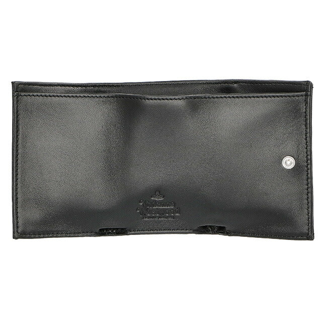 ヴィヴィアン・ウエストウッド 三つ折り財布 レディース ブランド Vivienne Westwood 51150009 ブラック 51150009NAPPA-BLK-N403