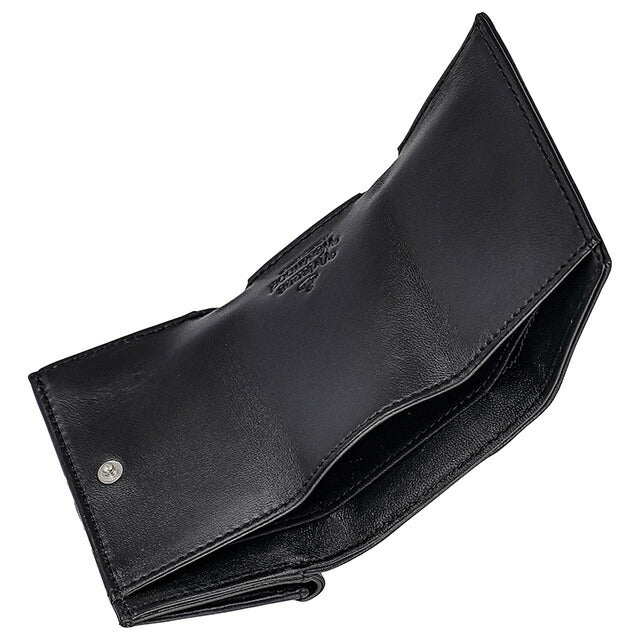 ヴィヴィアン・ウエストウッド 三つ折り財布 レディース ブランド Vivienne Westwood 51150009 ブラック 51150009NAPPA-BLK-N403