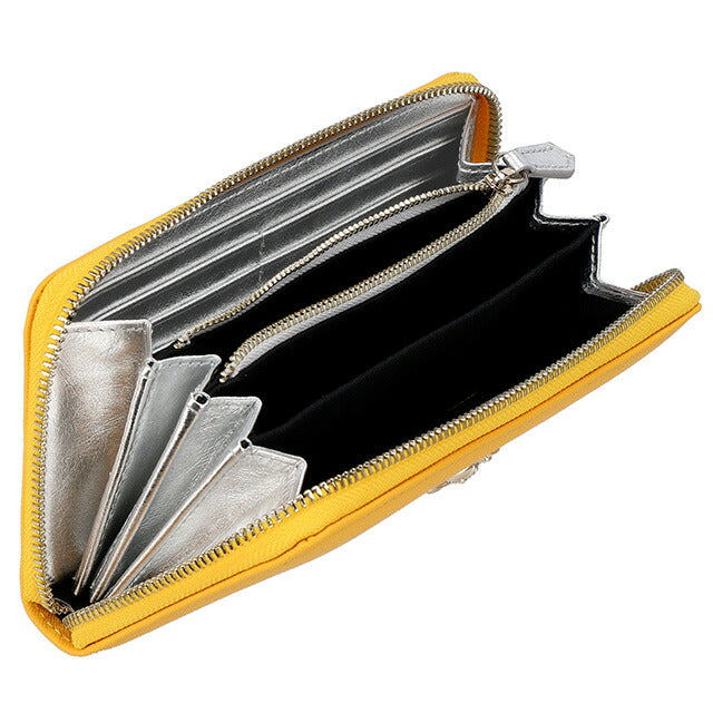 ヴィヴィアン・ウエストウッド 長財布 レディース ブランド Vivienne Westwood 51050023 イエロー 51050023SAFF-YEL-E401