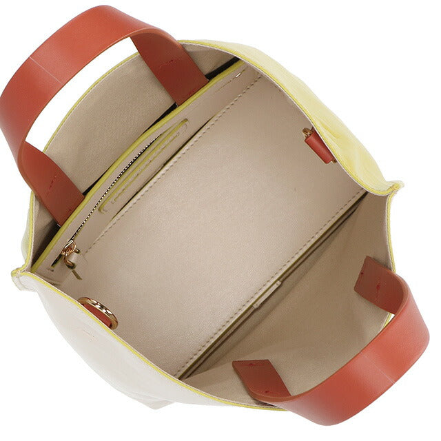 マルニ ハンドバッグ レディース ブランド MARNI SHMP0040Q0-P2644 ホワイト/イエロー SHMP0040Q0P2644-Z637V