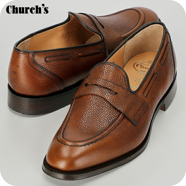 Church's オールドチャーチ ビジネスバッグ ブラウン A4 英国 チャーチ ビジネスシューズ メンズ ブランド Church's レザー ENGLAND