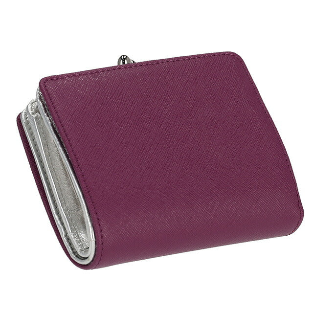 ヴィヴィアン・ウエストウッド 二つ折り財布 レディース ブランド Vivienne Westwood 51010020 パープル 51010020SAFF-PPL-J401