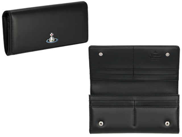 ヴィヴィアン・ウエストウッド 長財布 レディース ブランド Vivienne Westwood 51040027 ブラック 51040027NAPPA-BLK-N403