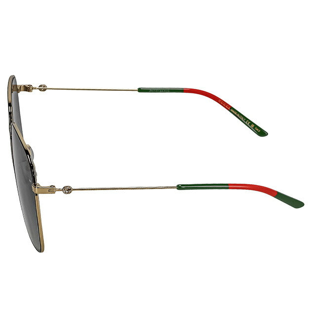 グッチ サングラス レディース ブランド GUCCI GG0394S ゴールド GG0394S-001-INT-SUN-LDY