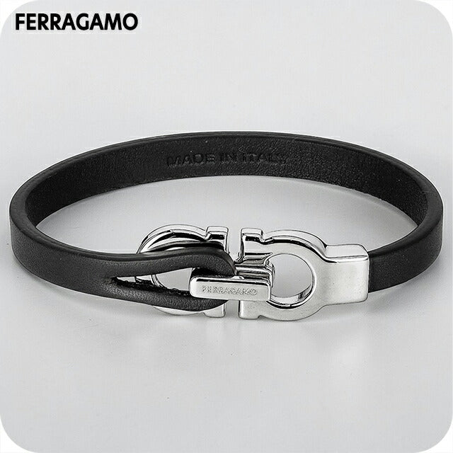 フェラガモ ブレスレット メンズ ブランド Ferragamo レザー 774547 NE