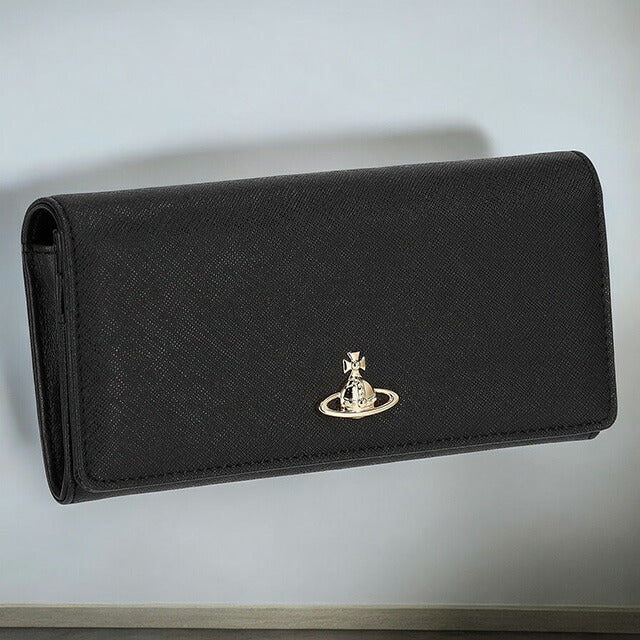 ヴィヴィアン・ウエストウッド 長財布 レディース ブランド Vivienne Westwood 51040027 ブラック 51040027SAFF-BLK-N403