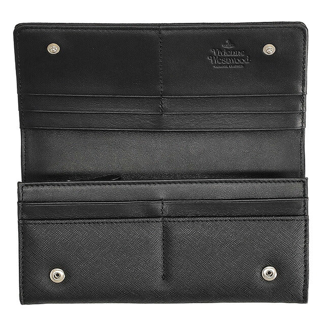 ヴィヴィアン・ウエストウッド 長財布 レディース ブランド Vivienne Westwood 51040027 ブラック 51040027SAFF-BLK-N403