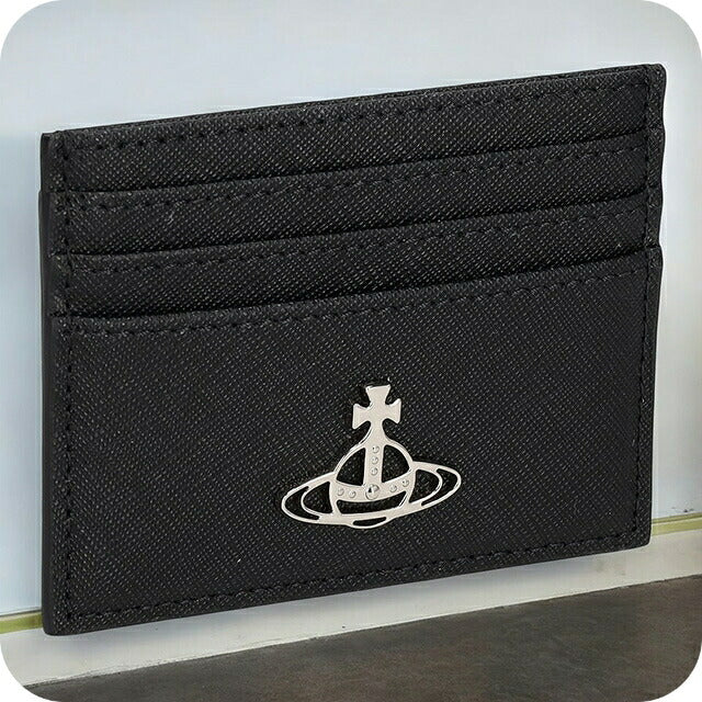 Vivienne Westwood カードケース 51120004-L001N-N402 BLACK Vivienne Westwood カードケース 51120004-L001N-N402 SAFFIANO