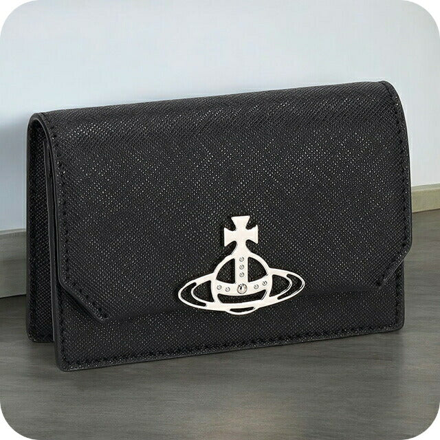 ヴィヴィアン・ウエストウッド 名刺入れ メンズ レディース ブランド Vivienne Westwood 51040067U ブラック 51040067USAFF-BLK-N402