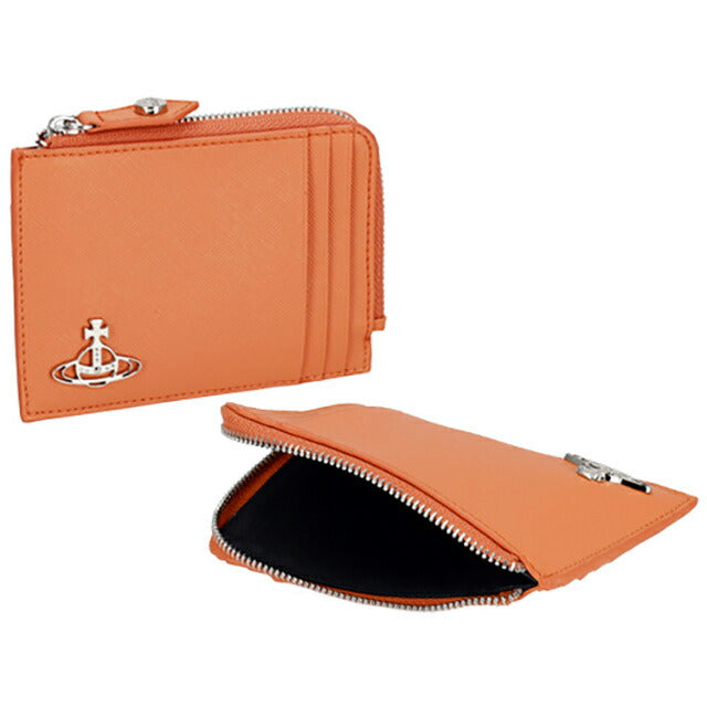 ヴィヴィアン・ウエストウッド カードケース レディース ブランド Vivienne Westwood 51120009U オレンジ 51120009USAFFBI-ORG-F401