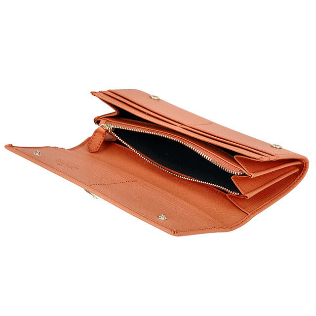 ヴィヴィアン・ウエストウッド 長財布 レディース ブランド Vivienne Westwood 5104007AU オレンジ 5104007AUSAFFBI-ORG-F401