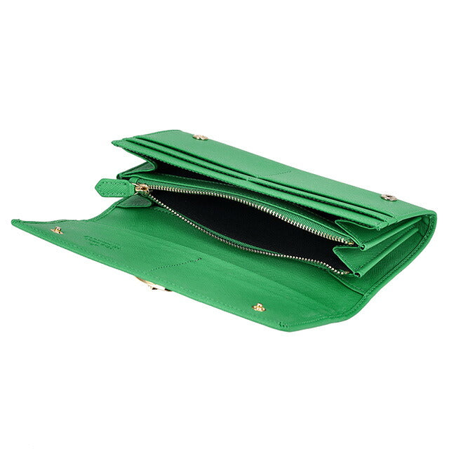 ヴィヴィアン・ウエストウッド 長財布 レディース ブランド Vivienne Westwood 5104007AU グリーン 5104007AUSAFFBI-BRIGR-M401