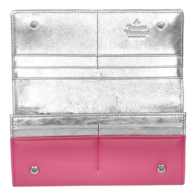 ヴィヴィアン・ウエストウッド 長財布 レディース ブランド Vivienne Westwood 5104007CU ピンク 5104007CUNAPPA-PNK-G410