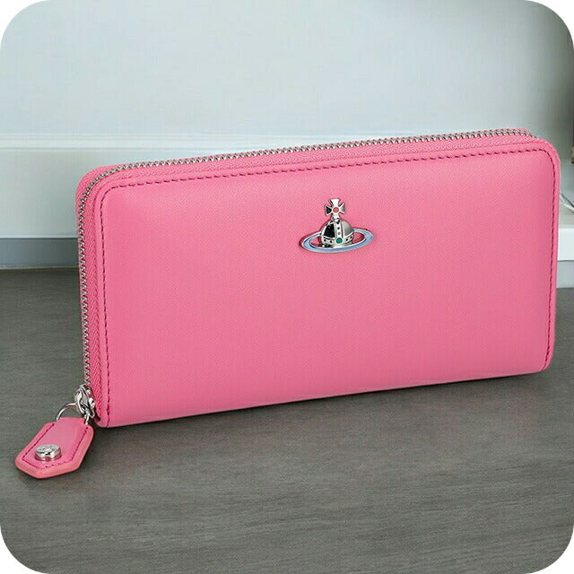 ヴィヴィアン・ウエストウッド 長財布 レディース ブランド Vivienne Westwood 5104007DU ピンク 5104007DUNAPPA-PNK-G410