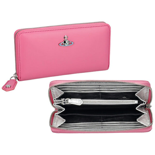 ヴィヴィアン・ウエストウッド 長財布 レディース ブランド Vivienne Westwood 5104007DU ピンク 5104007DUNAPPA-PNK-G410