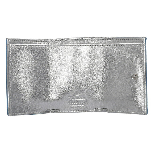 ヴィヴィアン・ウエストウッド 二つ折り財布 レディース ブランド Vivienne Westwood 5107004GU ブルー 5107004GUNAPPA-BLU-K402